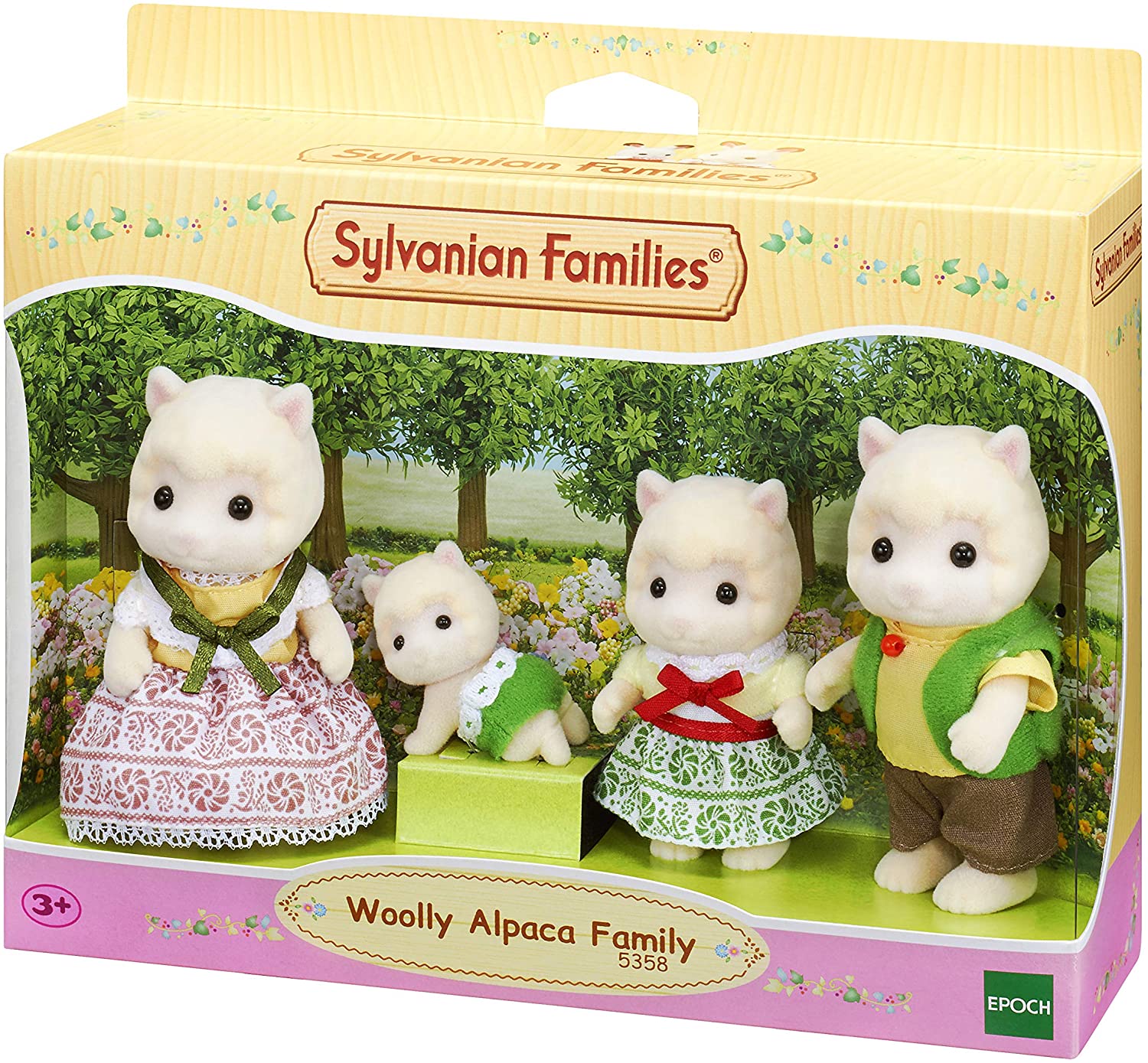 Famiglia Alpaca SYLVANIAN FAMILIES 