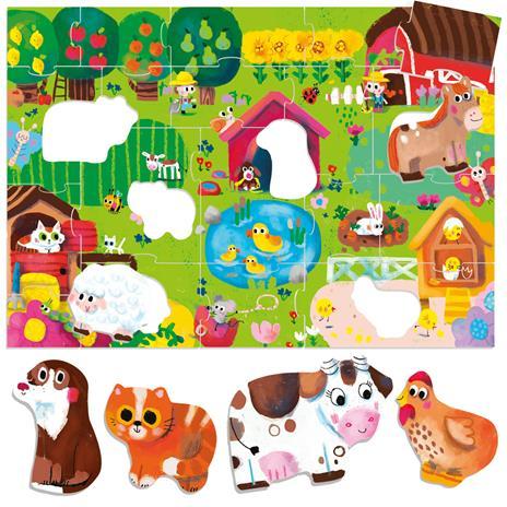 Farm Puzzle Eco Play HEADU toysvaldichiana.it 