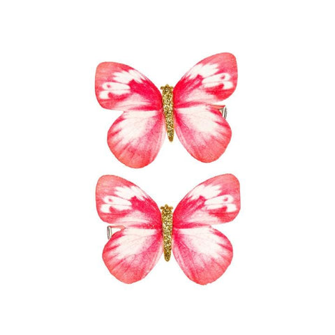 Fermagli Per Capelli Suzy, Butterfly Rosso toysvaldichiana.it 