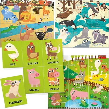 Flashcards Enciclopedia Animal Headu toysvaldichiana.it 