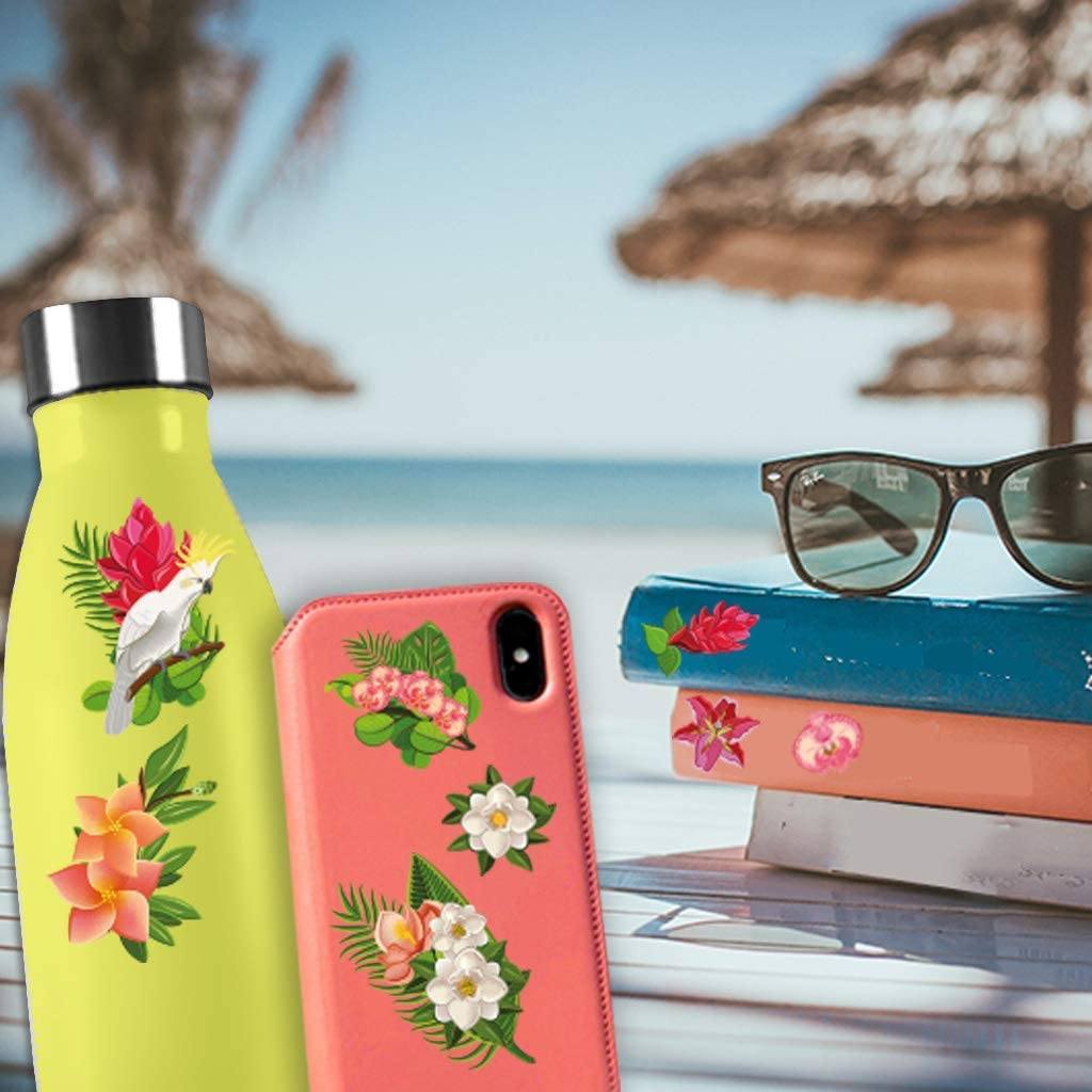 Flat - Flowers stickers toysvaldichiana.it 