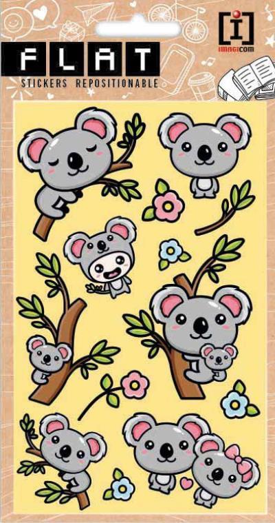 Flat - Koala stickers toysvaldichiana.it 
