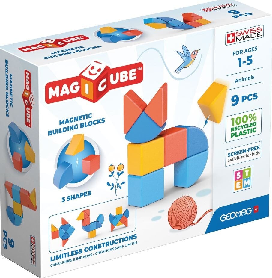 GEOMAG 208 MAGICUBE FORMA ANIMALI toysvaldichiana.it 