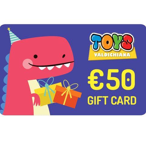Gift Card per 50 euro - toysvaldichiana.it