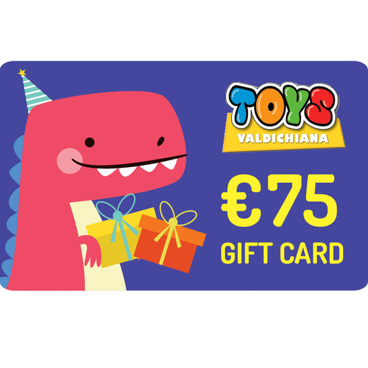 Gift Card per 75 euro - toysvaldichiana.it