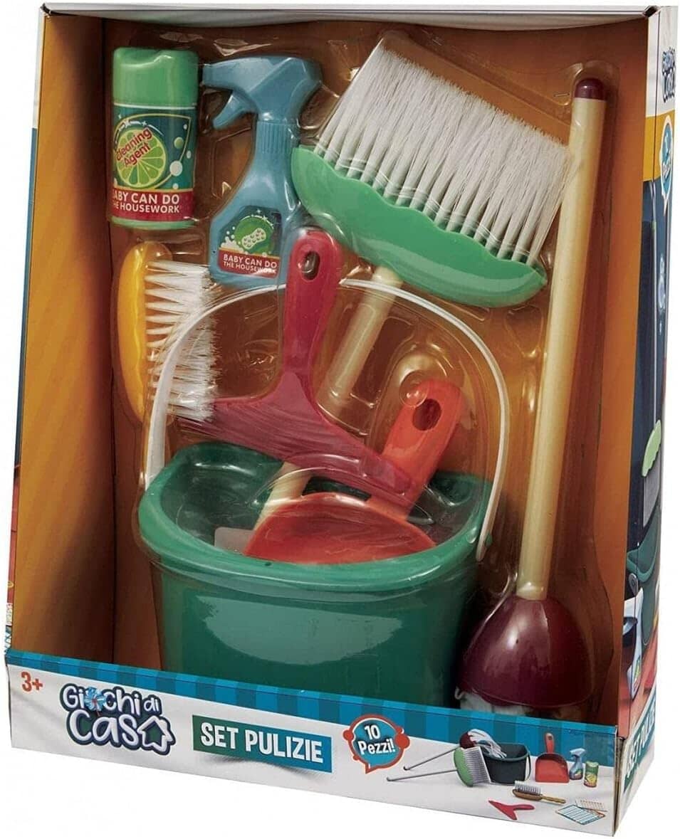 Giochi Di Casa - Set Pulizie 10 Pezzi toysvaldichiana.it 