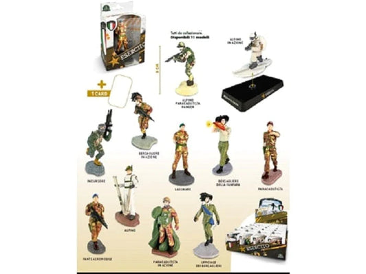 Giochi preziosi esercito italiano soldatini da 8cm modelli assortiti toysvaldichiana.it 