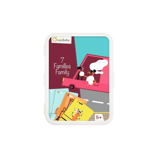 Gioco Carte 7 Famiglie  AVENUE MANDARINE - toysvaldichiana.it