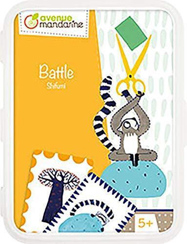 Gioco di Carte Battle forbici AVENUE MANDARINE - toysvaldichiana.it