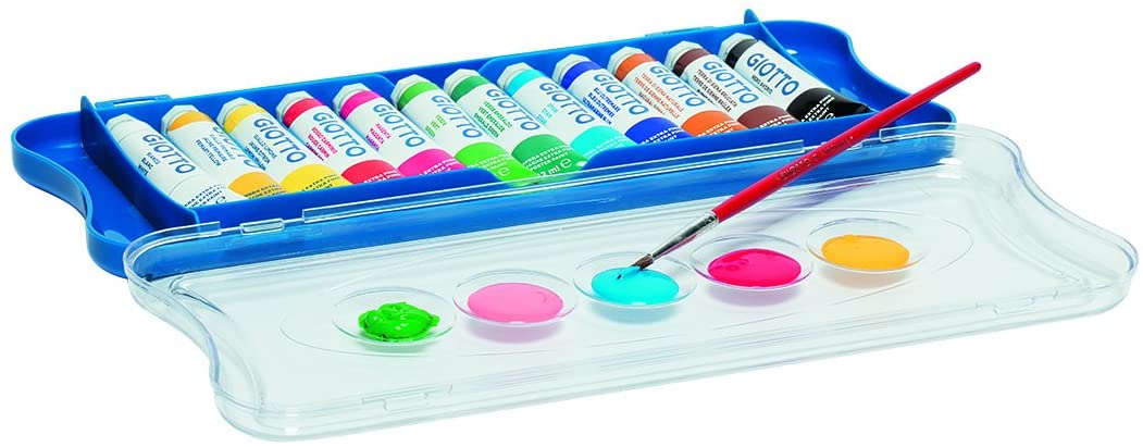Giotto tempera 12ml 12pz colori assortiti toysvaldichiana.it 