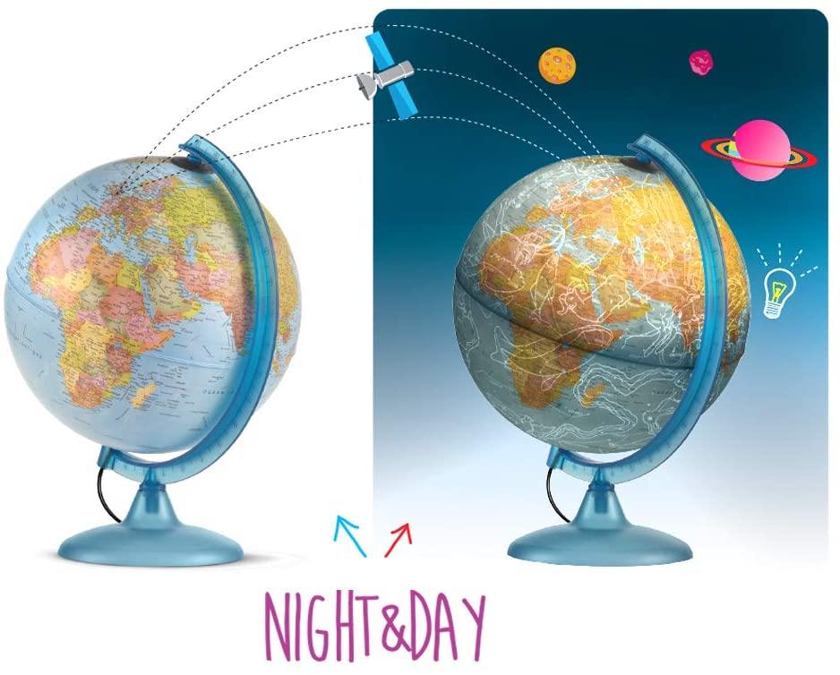 GLOBO 25 CM NIGHT & DAY Mappamondo toysvaldichiana.it 