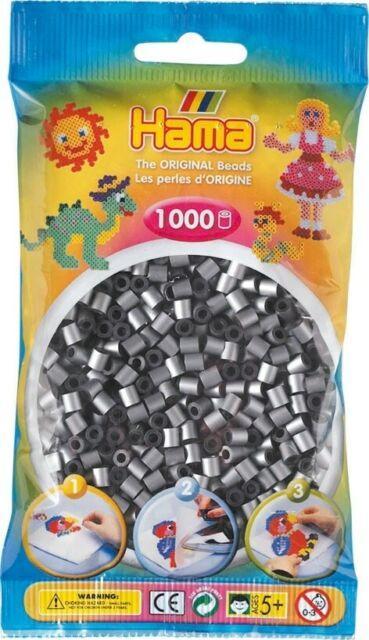 Hama Perline: Beads Bustina 1.000: Argento toysvaldichiana.it 