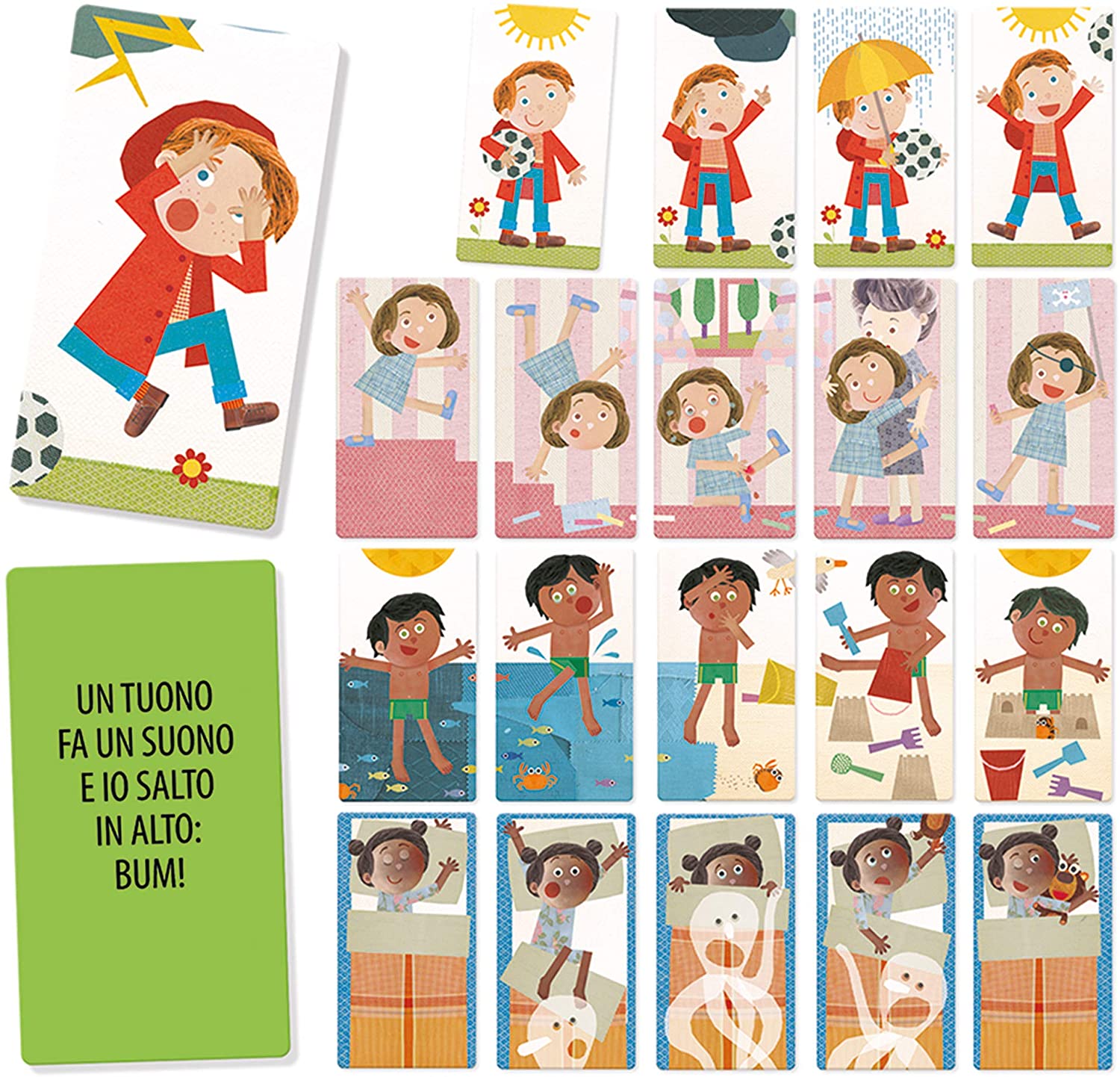 Headu Flashcards Bambini Coraggiosi HEADU 