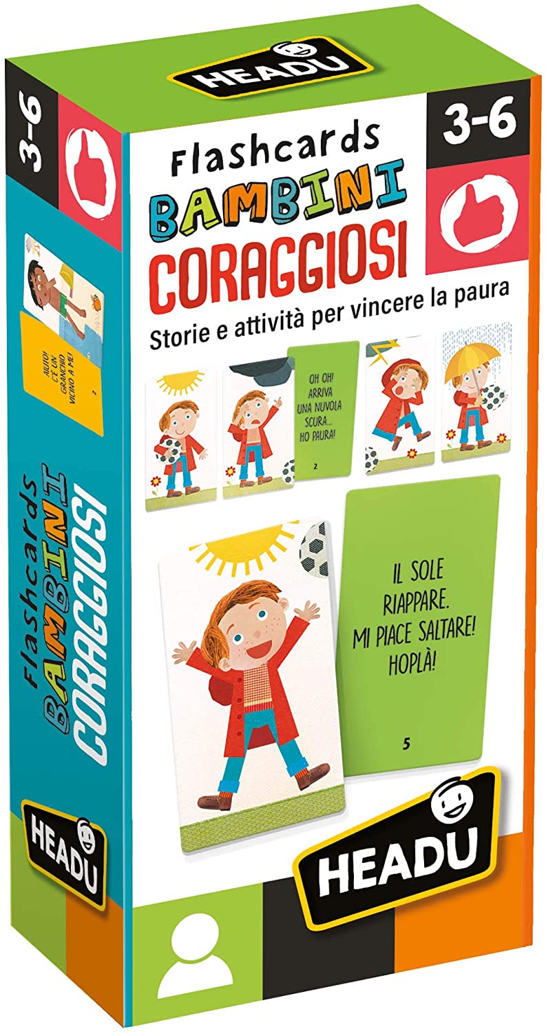 Headu Flashcards Bambini Coraggiosi HEADU 
