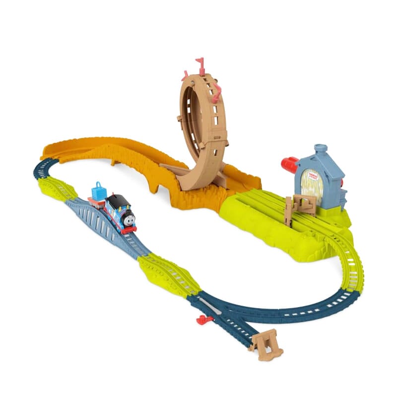 Il Trenino Thomas Super Loop Lancia e Sfreccia toysvaldichiana.it 