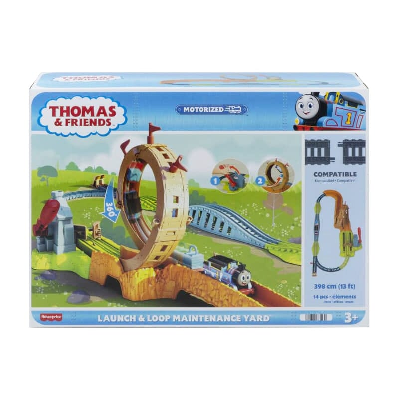 Il Trenino Thomas Super Loop Lancia e Sfreccia toysvaldichiana.it 