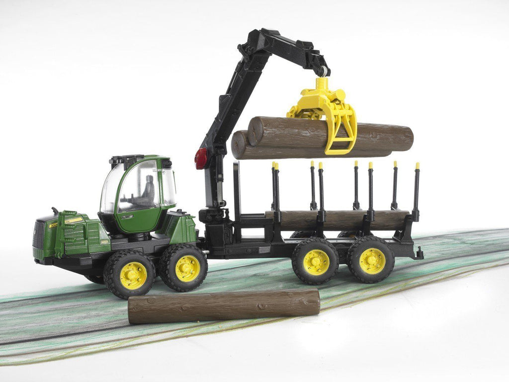 John Deere 1210E Forwarder trasporto 4 tronchi c/braccio meccanico - toysvaldichiana.it