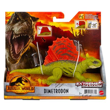 Jurassic World Extreme Damage Dimetrodon MATTEL 