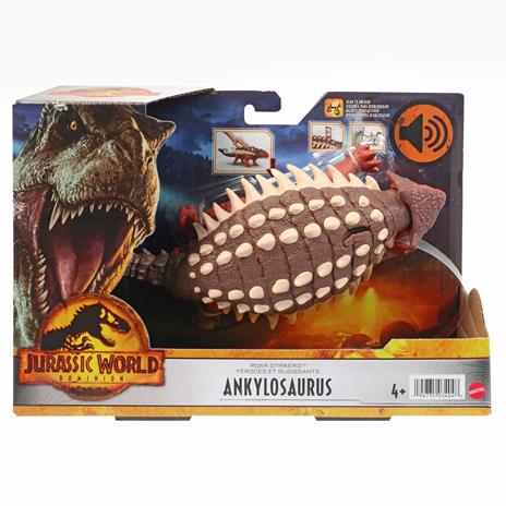 Jurassic World Roar Strikers Ankylosaurus toysvaldichiana.it 