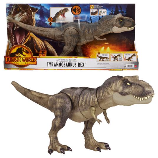 Jurassic World T-Rex Devasta E Divora tirannosaurus toysvaldichiana.it 