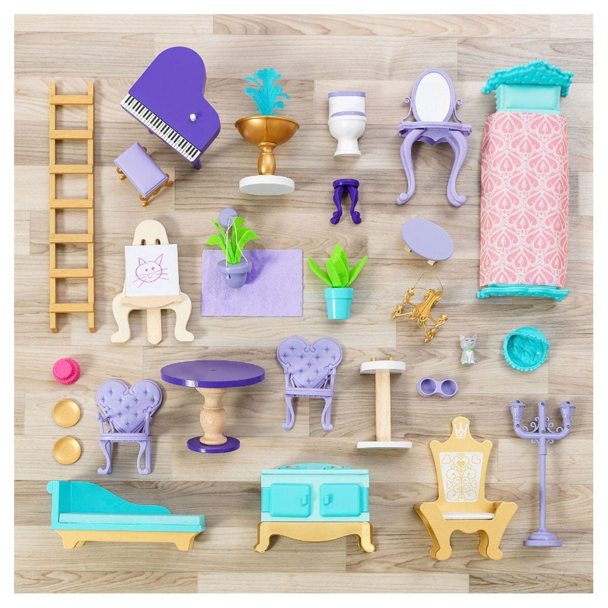 Kidkraft Dollhouse Princess Castle casa delle bambole in legno toysvaldichianasrl 