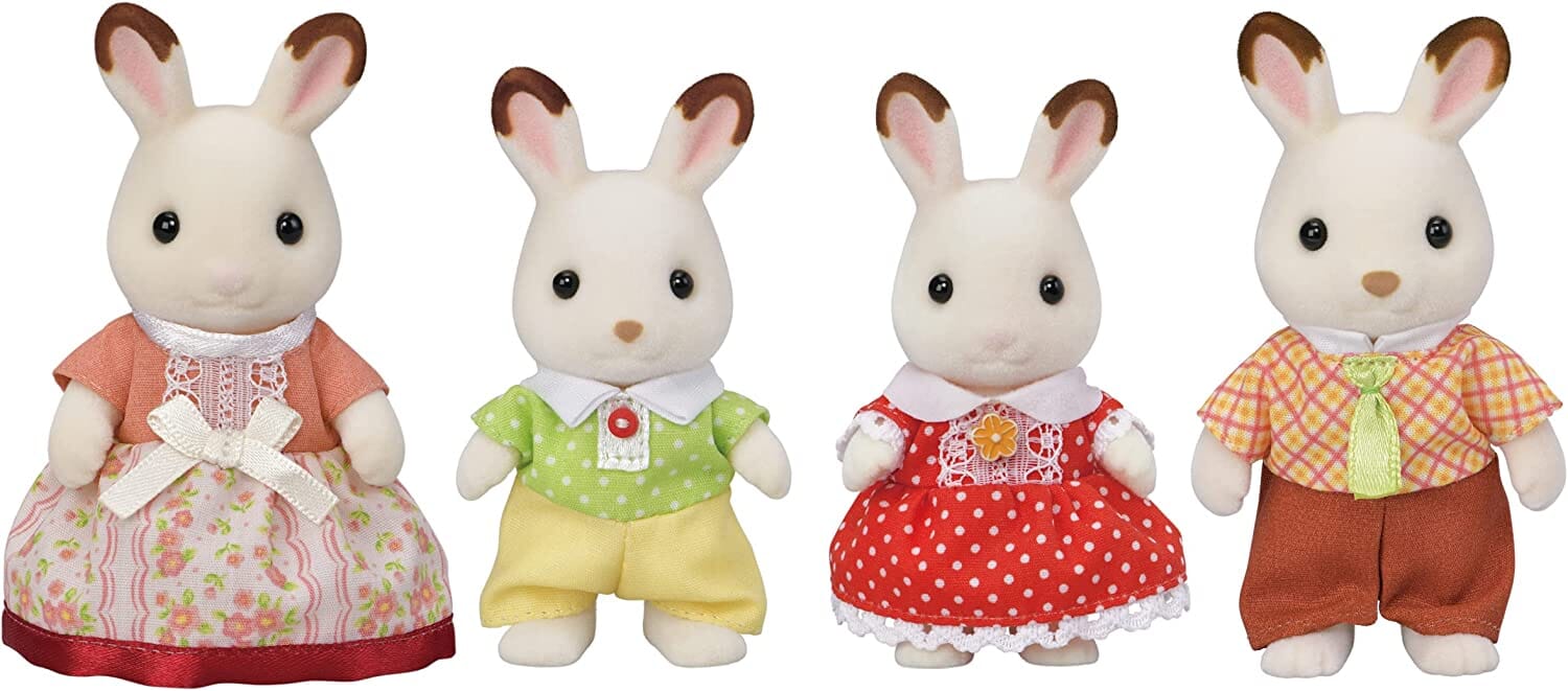 La Famiglia Conigli Cioccolato SYLVANIAN FAMILIES toysvaldichiana.it 