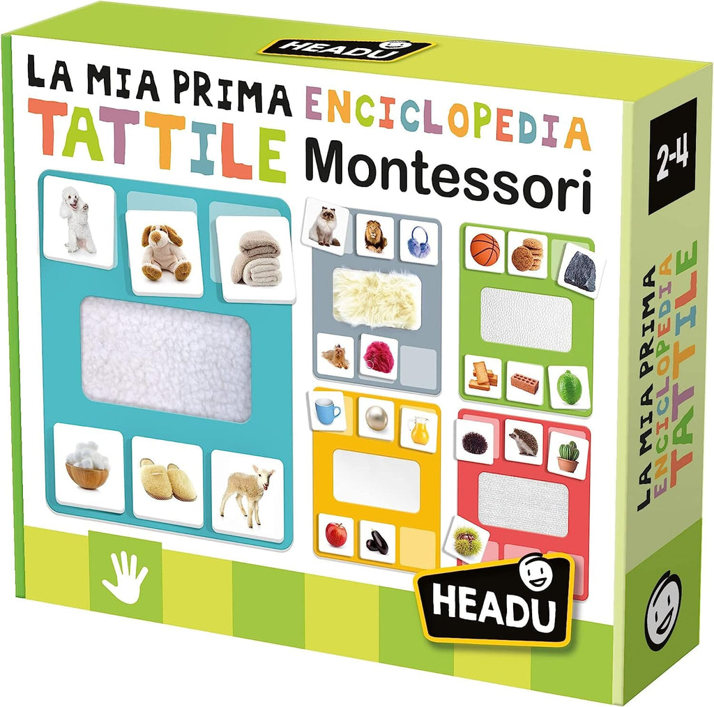 La Mia Prima Enciclopedia Tattile Montessori HEADU toysvaldichiana.it 