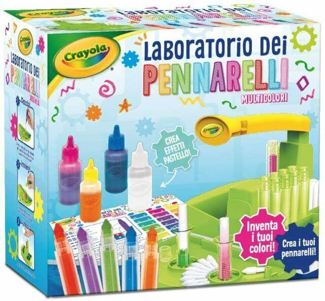 Laboratorio Pennarelli Multicolore Crayola - toysvaldichiana.it