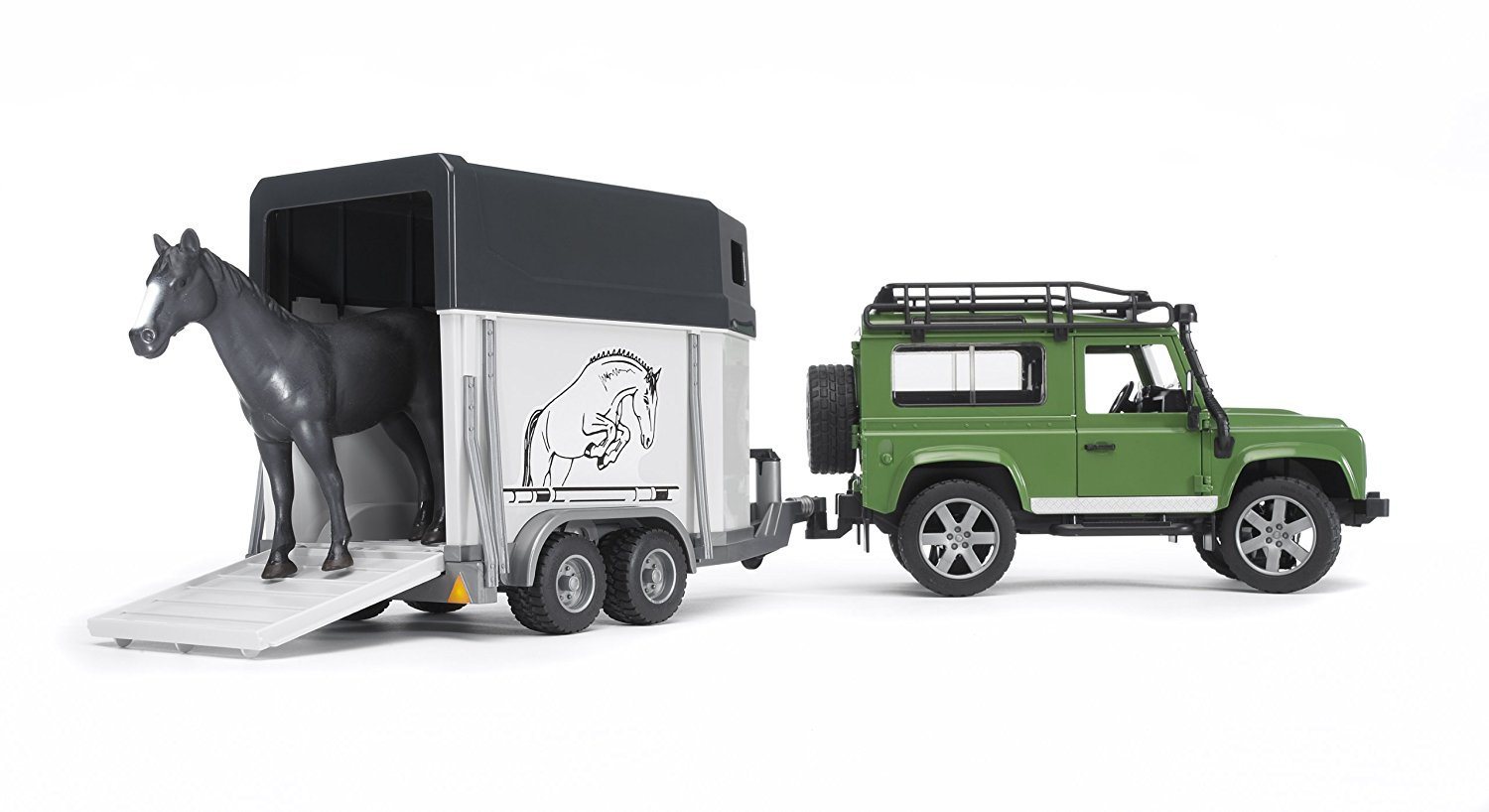 Land Rover Defender Station Wagon c/rim.trasp. C/1 cavallo - toysvaldichiana.it