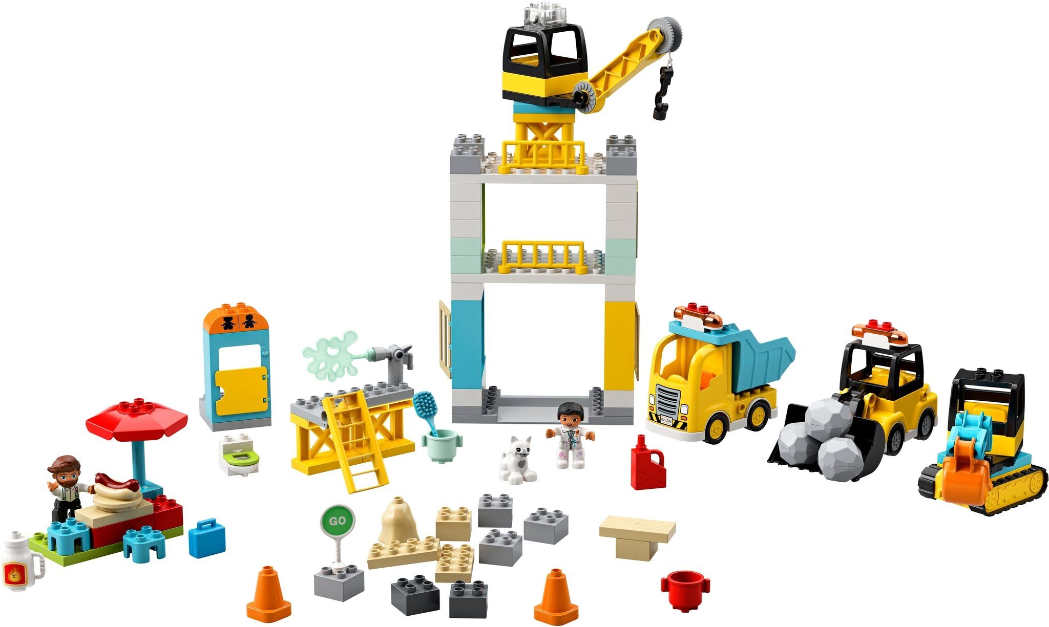 Lego 10933 Cantiere edile con gru a torre - toysvaldichiana.it
