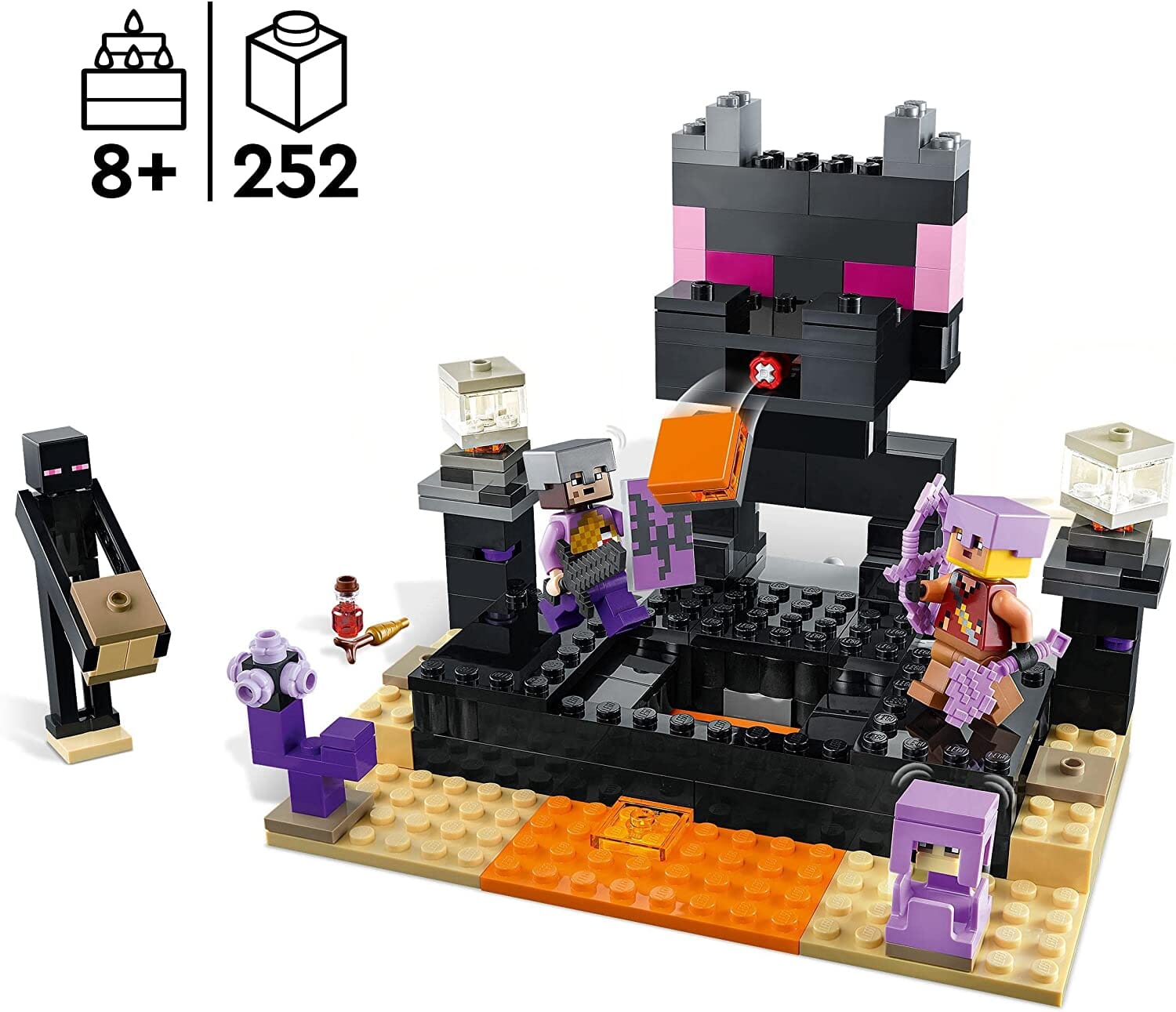 LEGO 21242 Minecraft The End Arena toysvaldichiana.it 