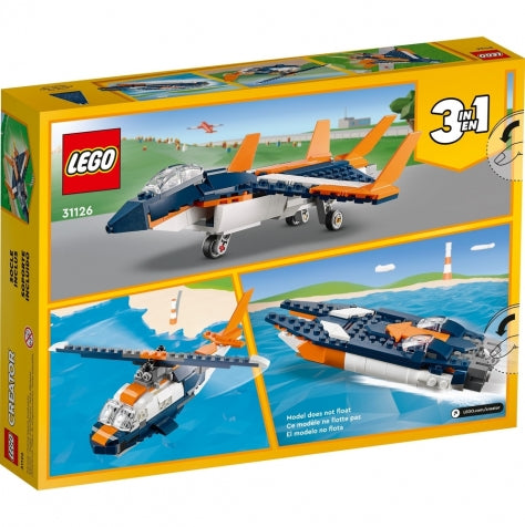 LEGO 31126 - Jet Supersonico toysvaldichiana.it 