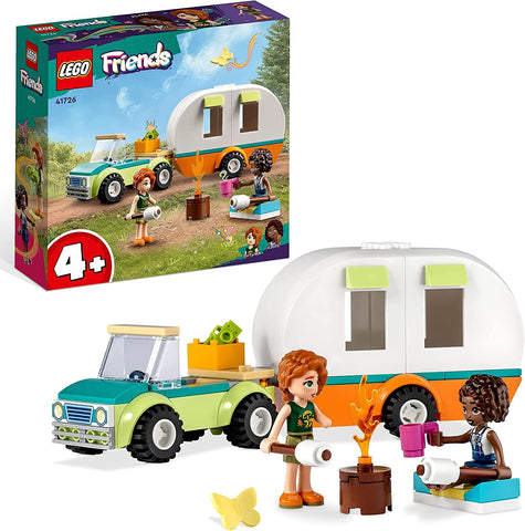 LEGO 41726 Friends Vacanza in Campeggio con Camper Giocattolo e Macchina LEGO 