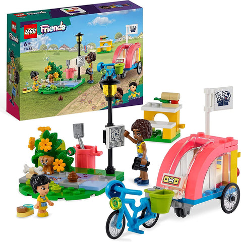 LEGO 41738 Friends Bici di Soccorso dei Cani toysvaldichiana.it 