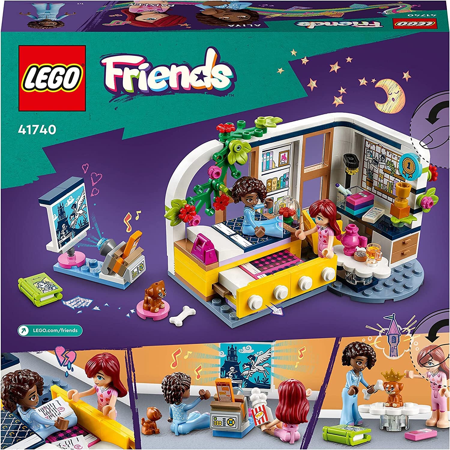 LEGO 41740 Friends La Cameretta di Aliya toysvaldichiana.it 
