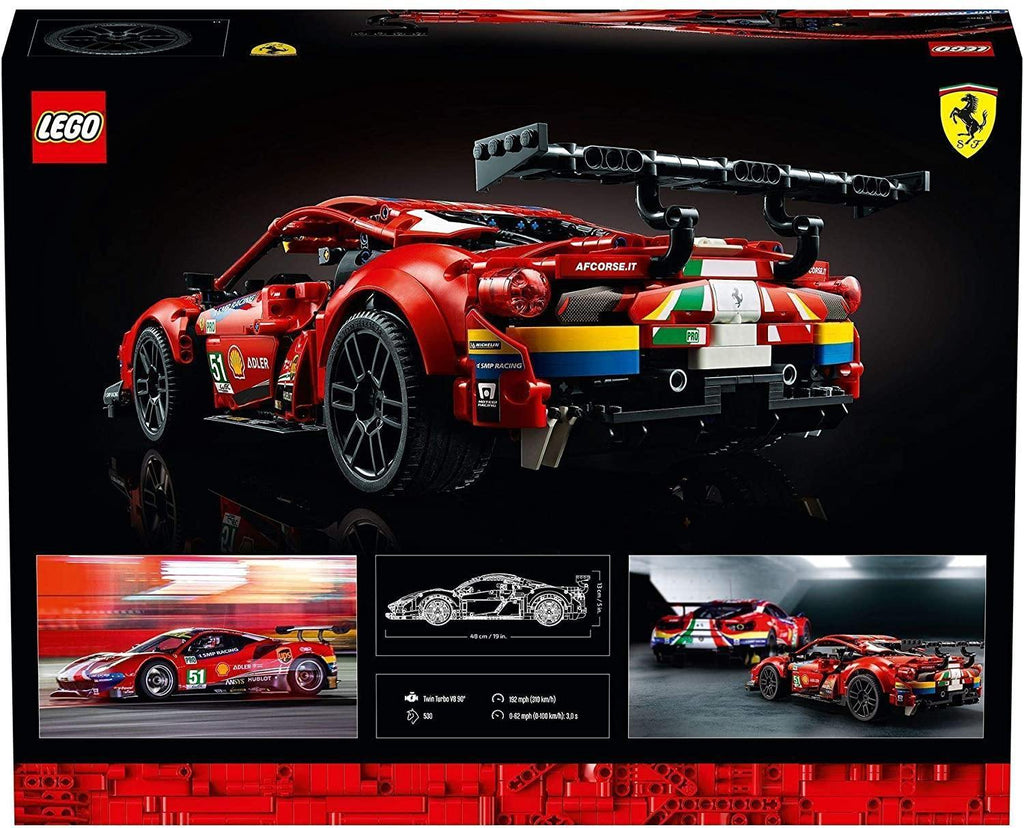 Lego 42125 Ferrari 488 GTE “AF Corse #51” - toysvaldichiana.it