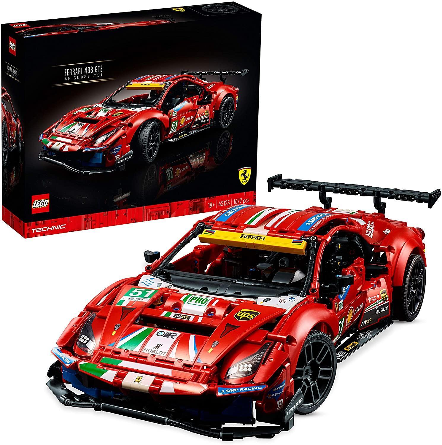 Lego 42125 Ferrari 488 GTE “AF Corse #51” - toysvaldichiana.it