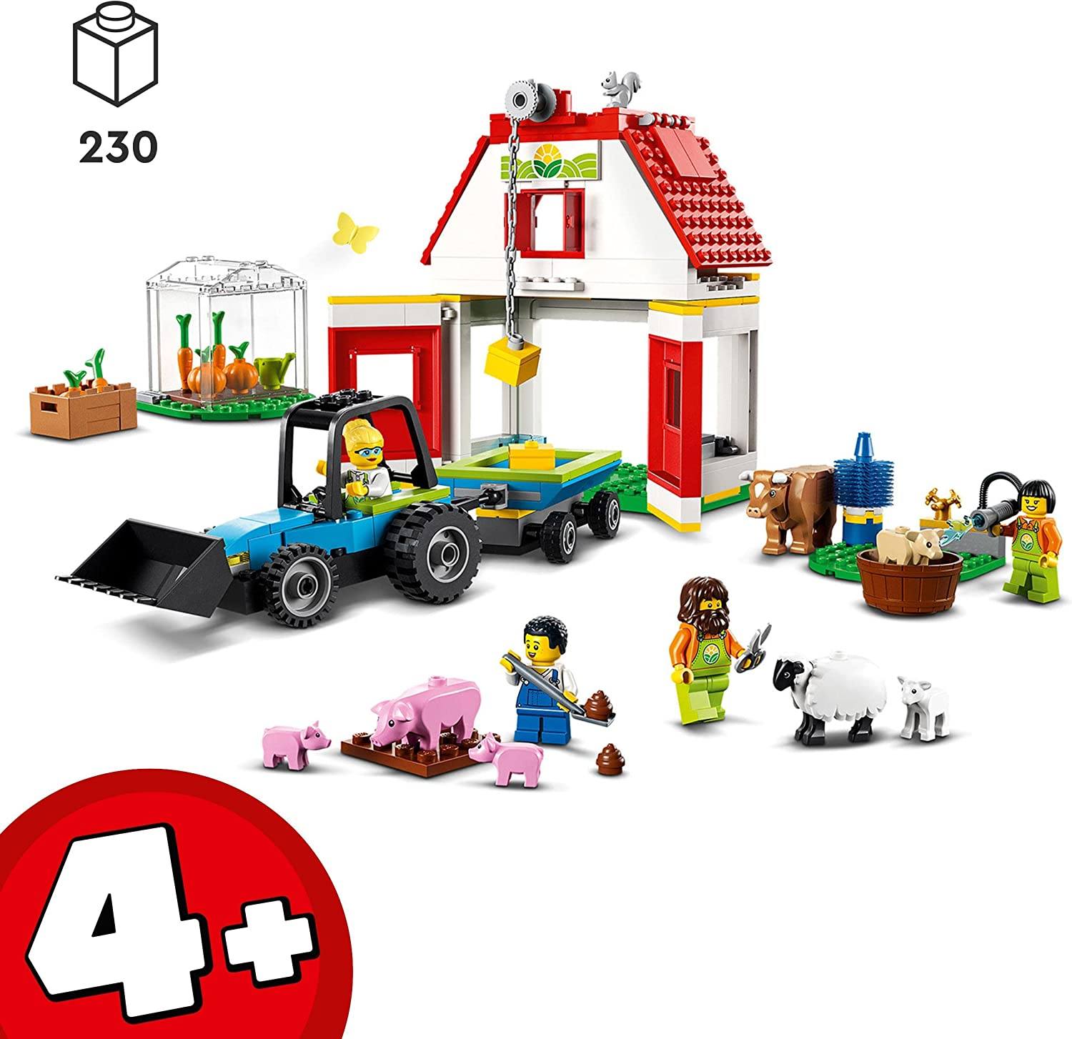 LEGO 60346 City il Fienile e Animali da Fattoria toysvaldichiana.it 