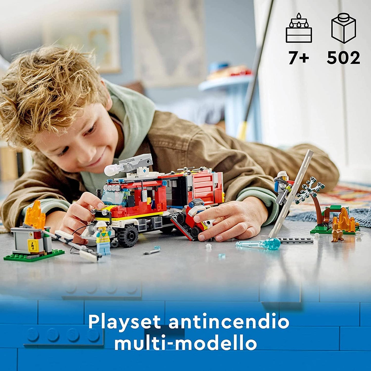 LEGO 60374 City Fire Autopompa dei Vigili del Fuoco LEGO 
