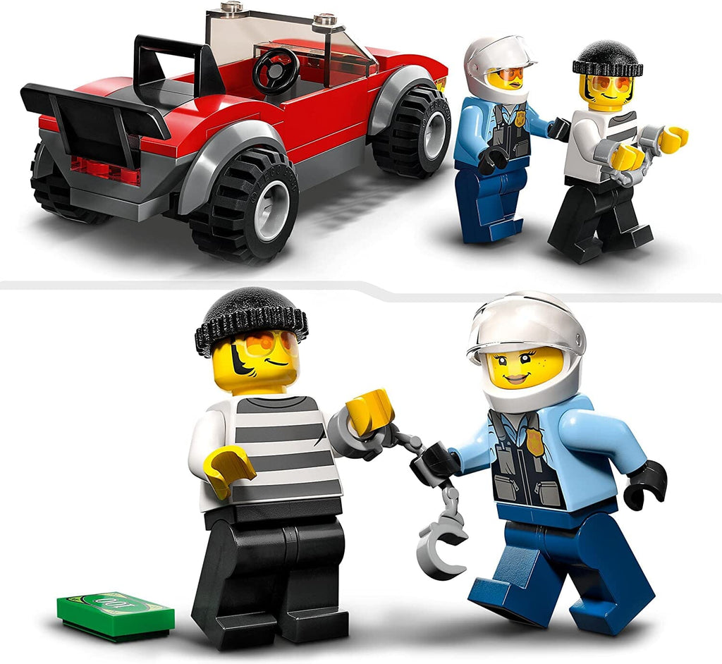 LEGO 60392 City Inseguimento sulla Moto della Polizia toysvaldichiana.it 
