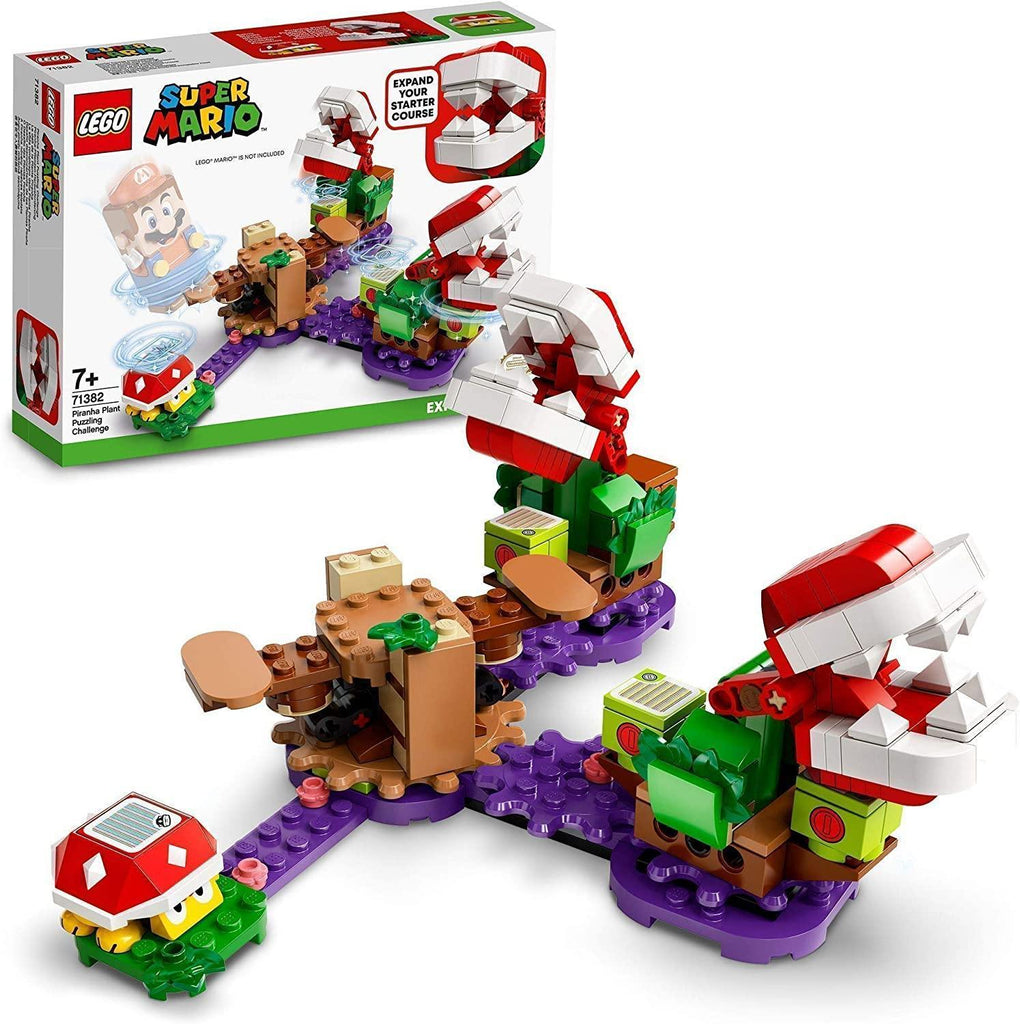 Lego 71382 La sfida rompicapo della Pianta Piranha - Pack di espansione - toysvaldichiana.it