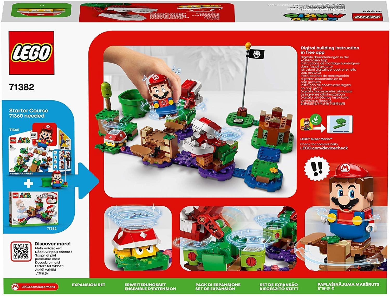 Lego 71382 La sfida rompicapo della Pianta Piranha - Pack di espansione - toysvaldichiana.it
