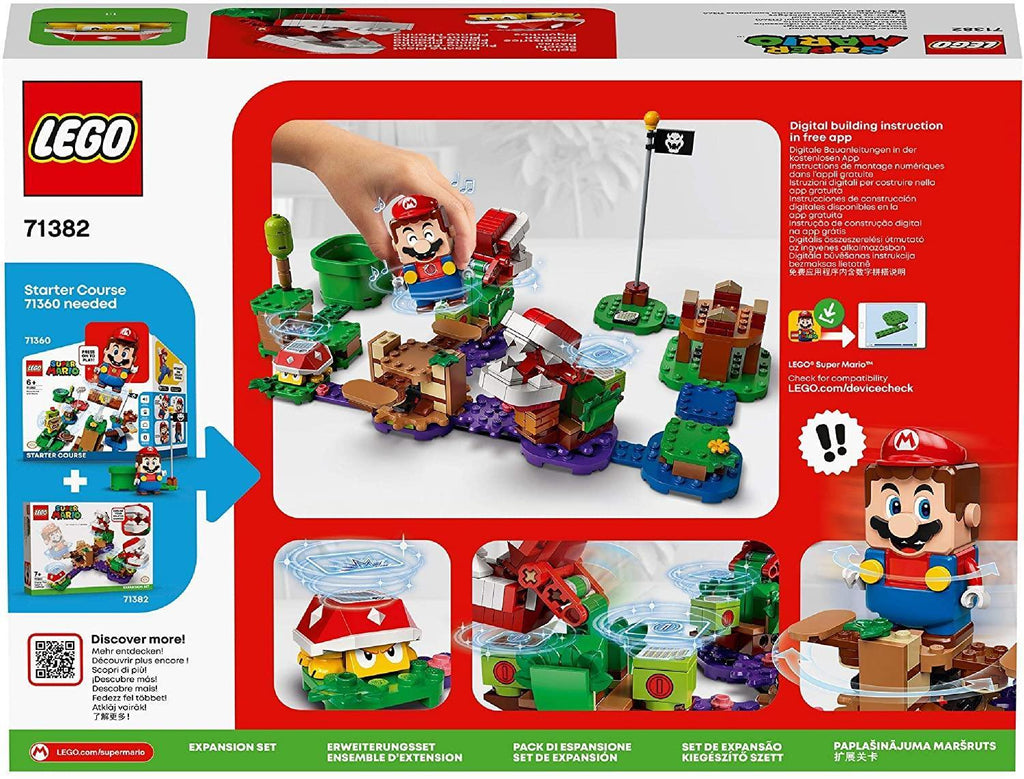 Lego 71382 La sfida rompicapo della Pianta Piranha - Pack di espansione - toysvaldichiana.it