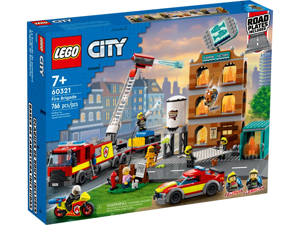 LEGO CITY 60321 - VIGILI DEL FUOCO LEGO 