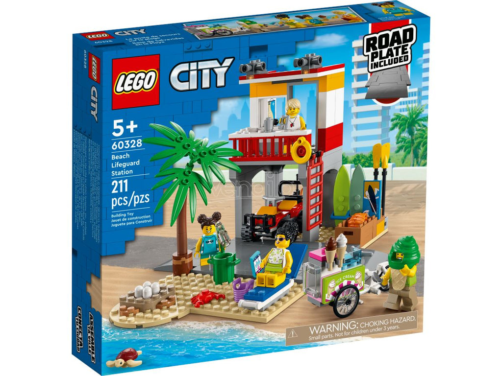 LEGO CITY 60328 - POSTAZIONE DEL BAGNINO toysvaldichiana.it 