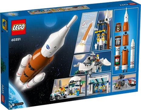 LEGO City 60351 Centro Spaziale Base NASA con 6 Minifigure di Astronauti LEGO 
