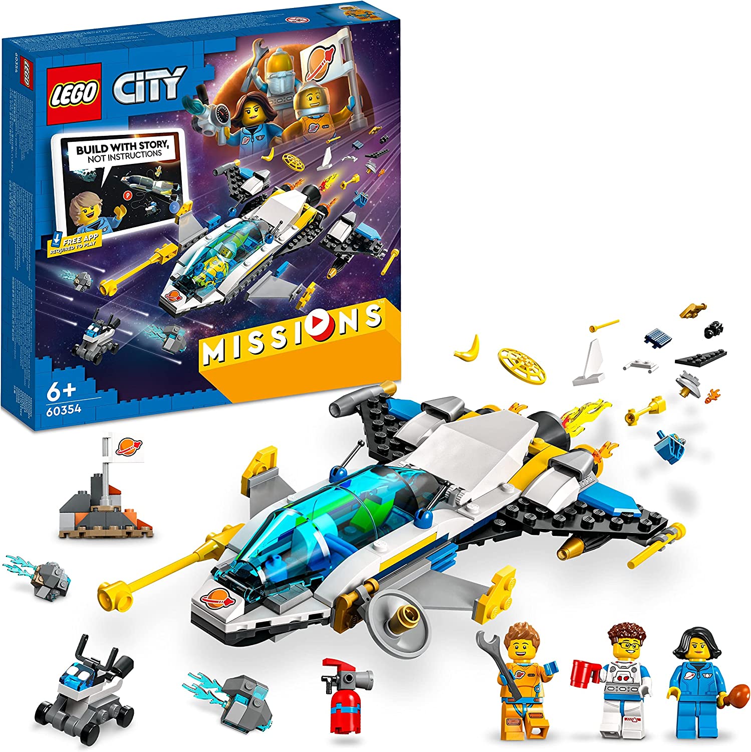 LEGO City 60354 Missioni di Esplorazione su Marte toysvaldichiana.it 