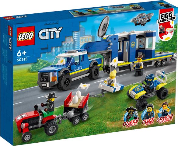 LEGO City Police Camion Centro di Comando della Polizia, 60315 LEGO 