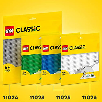 LEGO Classic Base Bianca, 32x32 Bottoncini per Costruire ed Esporre, 11026 Giocattolo LEGO 