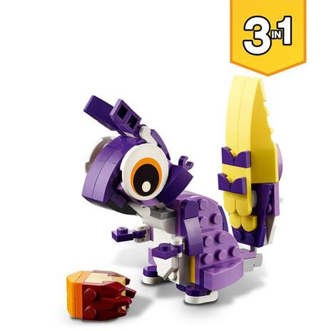 LEGO Creator Creature della Foresta Fantasy 3 in1 (31125) toysvaldichiana.it 